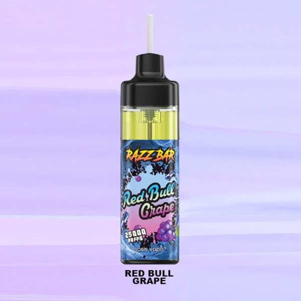 Razz Bar 25000 Puff 25K Vape - 25,000 Puffs, Rechargeable, 16 Flavors - Image 6