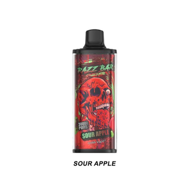 Razz Bar 30000 Puff Vape - 16 Flavors, 650mAh Rechargeable, Mesh Coil, Type-C - Premium Disposable Vape - Image 3