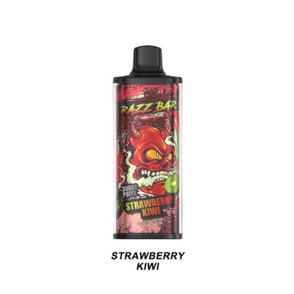 Razz Bar 30000 Puff Vape - 16 Flavors, 650mAh Rechargeable, Mesh Coil, Type-C - Premium Disposable Vape - Image 6