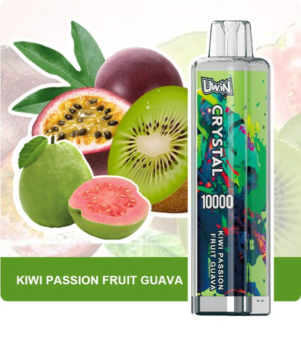 Uwin Crystal 10000 Puffs Disposable Vape - 10000 Puffs, 18ml, 30 Flavors, 0%/2%/3%/5% Nicotine - Image 4