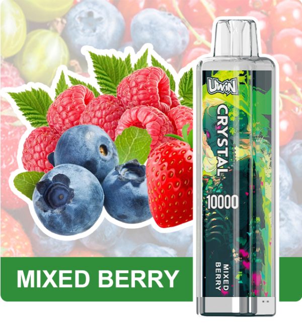 Uwin Crystal 10000 Puffs Disposable Vape - 10000 Puffs, 18ml, 30 Flavors, 0%/2%/3%/5% Nicotine - Image 5