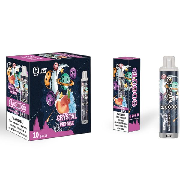 Uzy Crystal Pro Max 10000 Puffs Vape - High Performance Vaping Device with 16ml Liquid Capacity and Mesh Coil - Image 2
