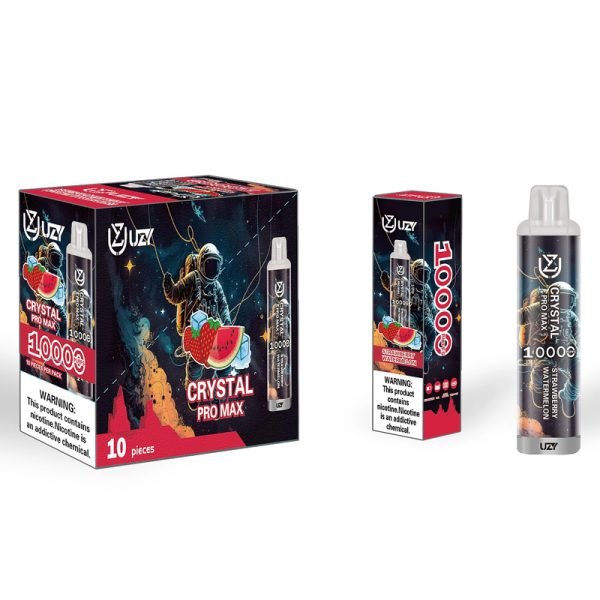 Uzy Crystal Pro Max 10000 Puffs Vape - High Performance Vaping Device with 16ml Liquid Capacity and Mesh Coil - Image 4