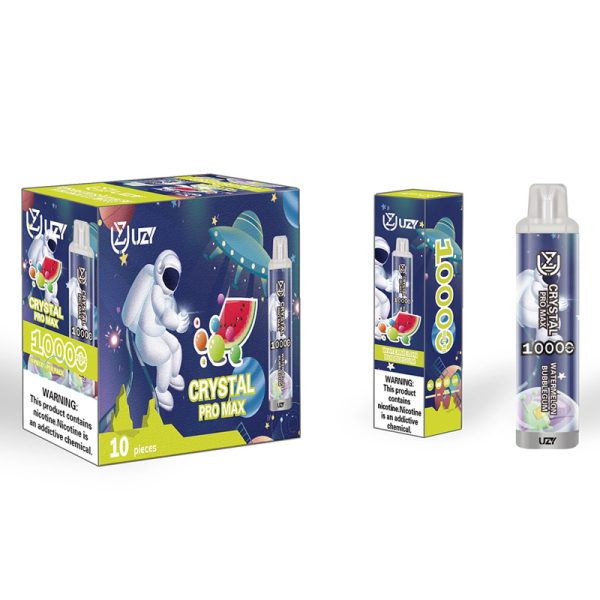 Uzy Crystal Pro Max 10000 Puffs Vape - High Performance Vaping Device with 16ml Liquid Capacity and Mesh Coil - Image 3