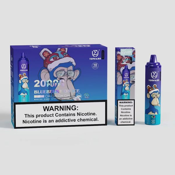 UZY Tornado 20000 Puffs Vape - High-Performance Disposable E-Cigarette with 12 Flavors - Image 4