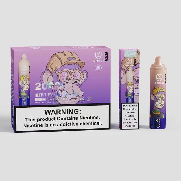 UZY Tornado 20000 Puffs Vape - High-Performance Disposable E-Cigarette with 12 Flavors - Image 3