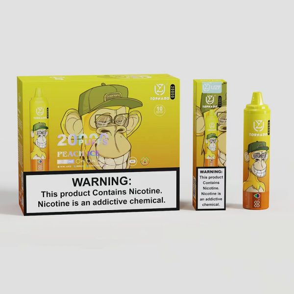 UZY Tornado 20000 Puffs Vape - High-Performance Disposable E-Cigarette with 12 Flavors - Image 2