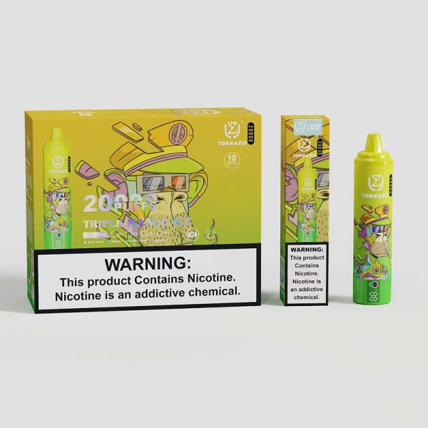 UZY Tornado 20000 Puffs Vape - High-Performance Disposable E-Cigarette with 12 Flavors - Image 5
