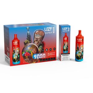 Uzy Vaper 9000 - 9000 Puffs, 850mAh Battery, 18ml Liquid Capacity, 15 Flavors, Type-C Rechargeable, RGB Lighting