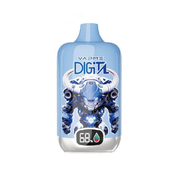 Vapme Digital 12000 Disposable E-Cigarette - 12000+ Puffs, 20ml Prefilled, 850mAh Battery - Image 3