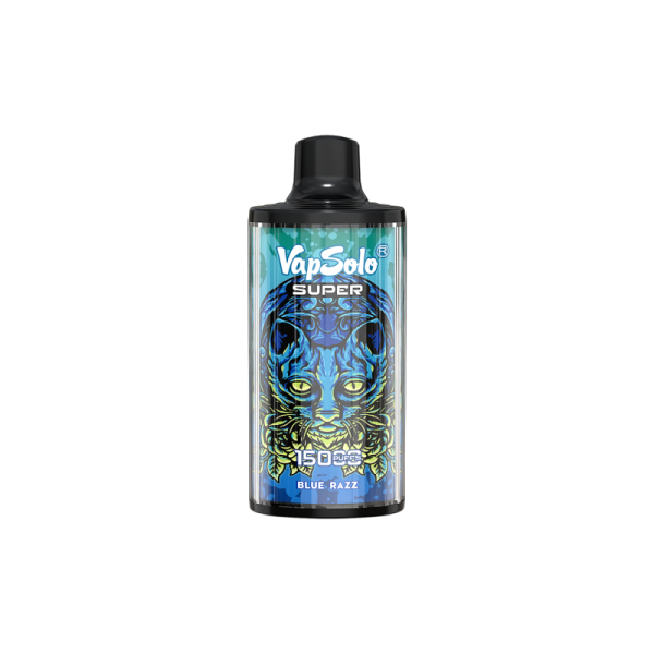 Vapsolo Super 15000 Puffs E-Cigarette - 25ML E-Liquid, Mesh Coil, 15000 Puffs, Multiple Flavors - Image 5