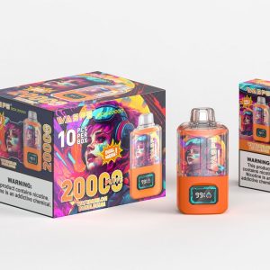 Waspe 20000 Puffs Dual Mesh Box - 20000 Puffs, 900mAh Battery, 24ml E-liquid, 12 Flavors