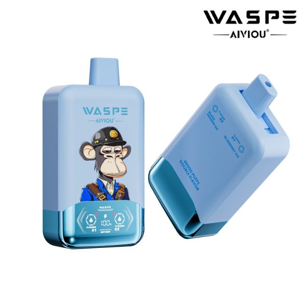 Waspe Double Flavor 40000 Disposable Vape - 40000 Puffs, Dual Flavors, LCD Display - Image 5