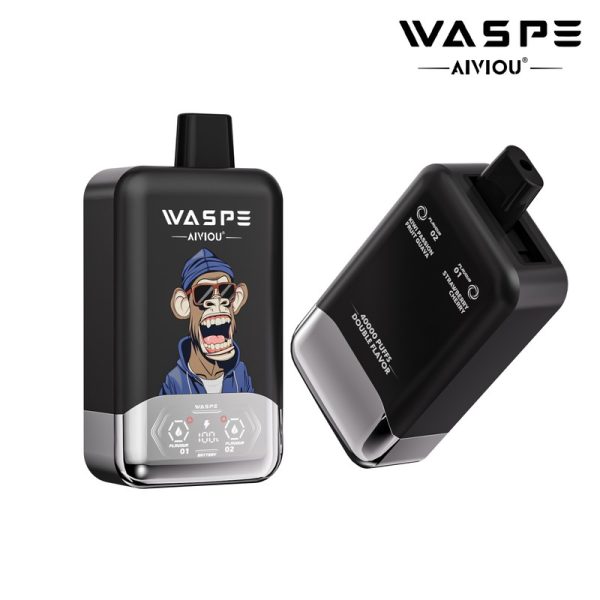 Waspe Double Flavor 40000 Disposable Vape - 40000 Puffs, Dual Flavors, LCD Display - Image 3
