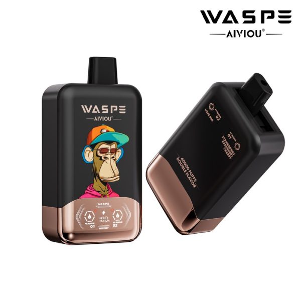 Waspe Double Flavor 40000 Disposable Vape - 40000 Puffs, Dual Flavors, LCD Display - Image 4