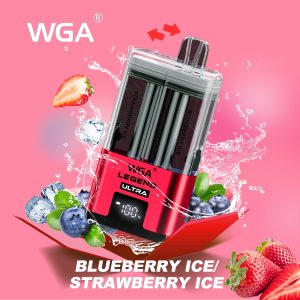 Wga Crystal Legend Ultra 30000: Dual-Flavor Rechargeable E-Cigarette with 30,000 Puffs