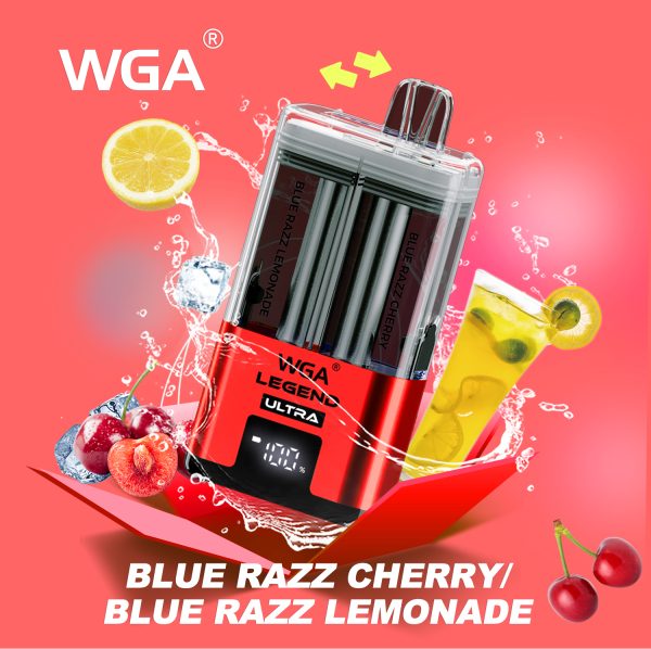 Wga Crystal Legend Ultra 30000: Dual-Flavor Rechargeable E-Cigarette with 30,000 Puffs - Image 2