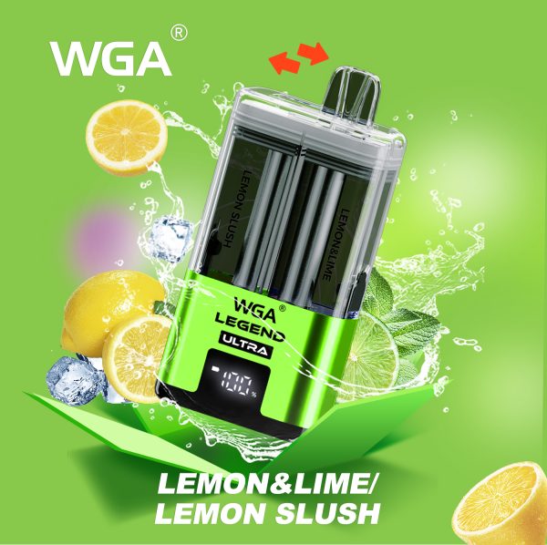 Wga Crystal Legend Ultra 30000: Dual-Flavor Rechargeable E-Cigarette with 30,000 Puffs - Image 4