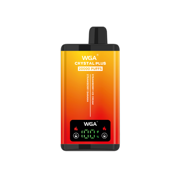 Wga Crystal Plus 20000 Disposable E-Cigarette - 20000 Puffs, 2%/5% Nicotine, 20ml, 550mAh Battery, Type-C Charging - Image 4