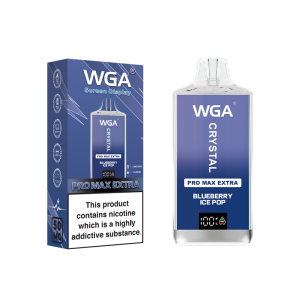 Wga Crystal Pro Max Eetra 15000 Disposable Vape - 15000 Puffs, 650mAh Battery, 25ml E-Liquid, 2% & 5% Nicotine