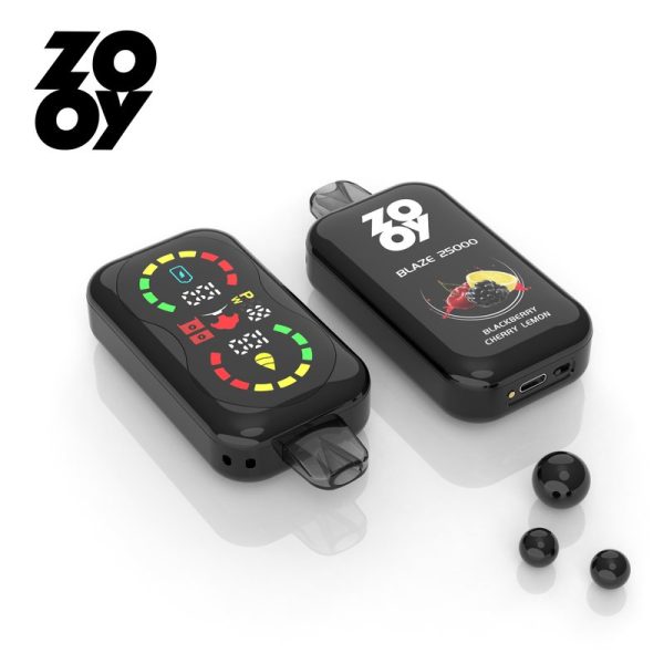 Zooy Blaze 25000 Disposable E-Cigarette - 25000 Puffs, Full-Screen Display, Adjustable Airflow, 10 Flavors - Image 5