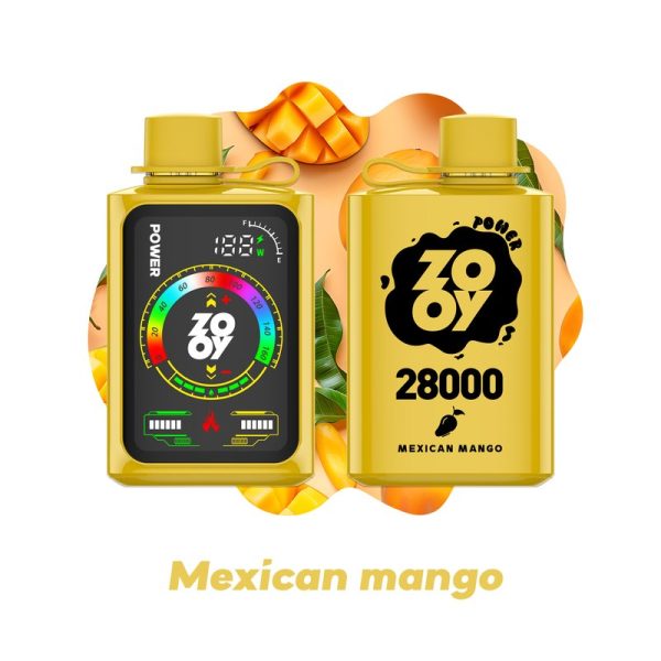 Zooy Power 28000 Disposable E-Cigarette - 28,000 Puffs, Adjustable Ice Control, 10 Flavors - Image 4