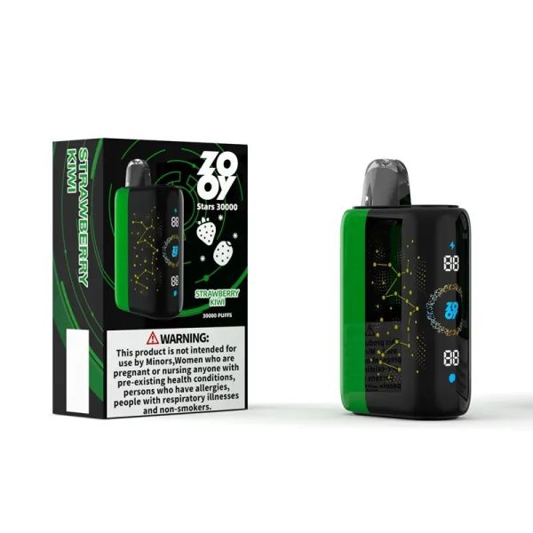 Zooy Stars 30000 Disposable Vape - 30,000 Puffs, Dual Mesh Coil, 10 Flavors, Type-C Rechargeable - Image 6