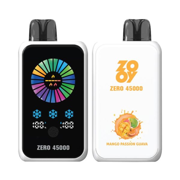 Zooy Zero 45000 Puffs Disposable E-Cigarette with Adjustable ICE-NIC Control - 10 Flavors - Image 5