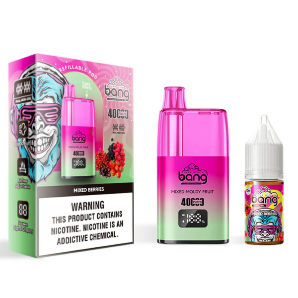 Bang 40000 Refillable E-Cigarette - 40,000 Puffs, 10ml E-liquid, 650mAh Battery, 2% Nicotine - Image 4