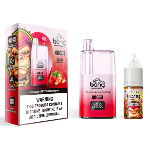 Bang 40000 Refillable E-Cigarette - 40,000 Puffs, 10ml E-liquid, 650mAh Battery, 2% Nicotine - Image 6