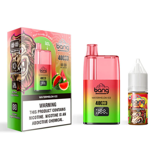 Bang 40000 Refillable E-Cigarette - 40,000 Puffs, 10ml E-liquid, 650mAh Battery, 2% Nicotine - Image 3